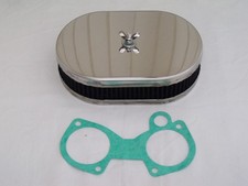 Tapa De Filtro De Aire Para Carburadores Weber IDA 48, 50, 55 DCO/SP - Con Malla De Gasa, Modelo Afm4870