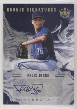 2018 Diamond Kings DK Rookie Signatures Holo Gold 12/25 Felix Jorge Auto 1u6