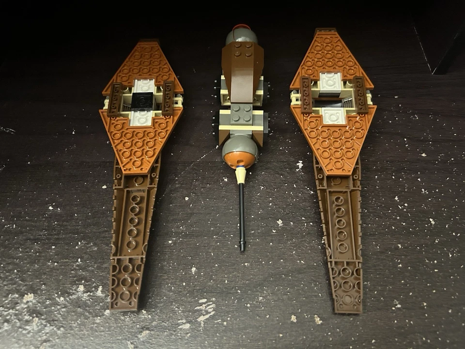 LEGO Star Wars Geonosian Fighter (4478) USADO 100% COMPLETO CON INSTRUCCIONES Foto 4 de 4