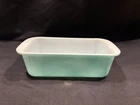 VTG Pyrex 213 Turquoise/Robins Egg Blue/Aqua Oven Bread Baking Dish 1.5 Qt USA