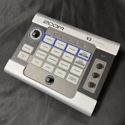 ZOOM V3 Vocal Processor Multi-Effects Voice Changer mit Box getestet aus Japan