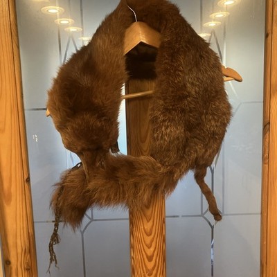 Vintage 30er Jahre echte Rotfuchs Stola 1 Pelze 