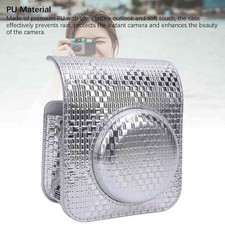 Instant Camera Carrying Case PU Protective Portable Instant Camera Storage Bag