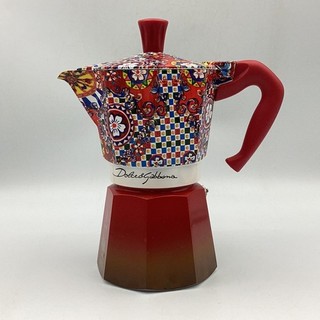 Bialetti Dolce Gabbana Sicilian Cart Moka Express Espresso Maker BS173B TE#8641