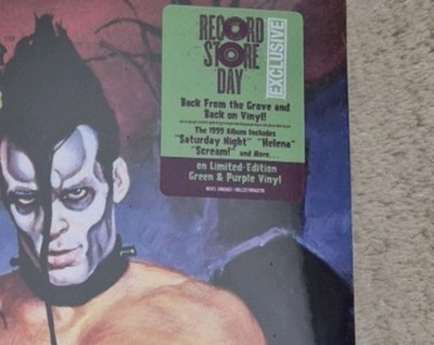 Misfits Famous Monsters Green/Purple LP record store day vinyl RSD