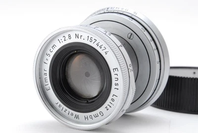 [Presque comme neuf] Objectif Leica Leitz Wetzlar Elmar 50 mm f2,8 monture... - Photo 1/4