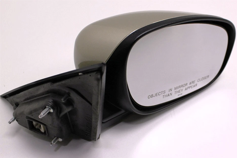 Espejo retrovisor de puerta para pasajeros Chrysler 300 2010 1BY421WLAB oro blanco manual plegable nuevo de stock Foto 3 de 4