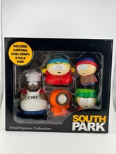 South Park Vinyl Figure Collection - 5 Piece -Stan,Kenny,Cartman,Kyle, and Chef