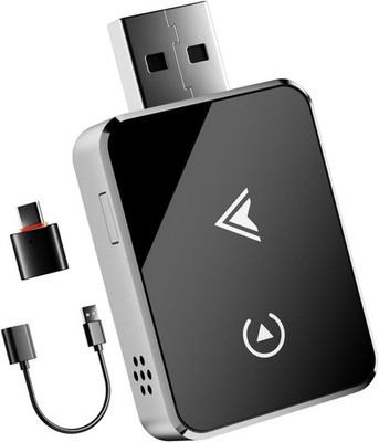 Wireless Adapter 2-in-1 für CarPlay & Android Auto   2025 Upgrade, kabelloser