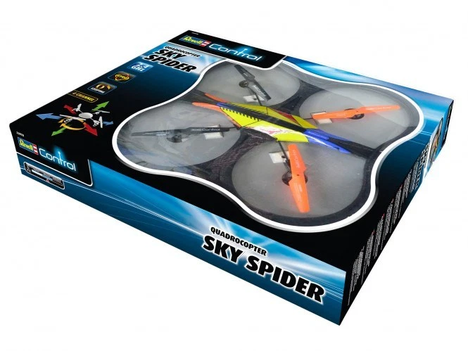 Quadrocopter "Sky Spider" RTF/4CH/GHZ, Revell Control Hubschrauber Modell, 23978 - Bild 2 von 4