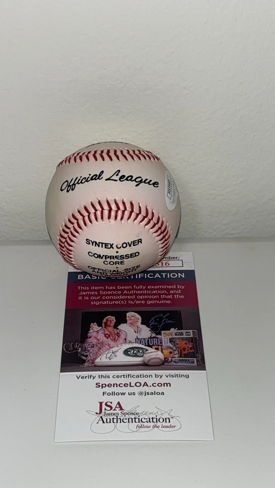 Jeff Conine Signed Autograph Baseball Florida Marlins Legend with COA JSA - Image 3 of 4