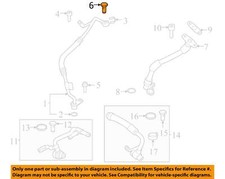 BMW OEM 20-24 M8 Gran Coupe Cooling Hoses Pipes-Oil Inlet Tube Bolt 11428627197