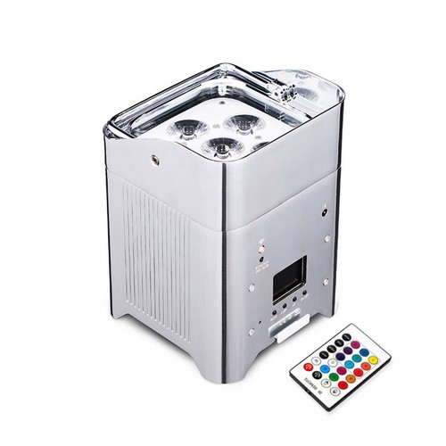 1PC RGBAW UV 6 x 18W LED Uplight Par LIght Battery Powered Charge Flight Case - Zdjęcie 12 z 25