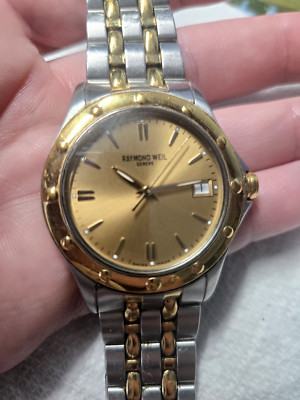 Limited Edition Raymond Weil Geneve Tango Collection 5590 Sapphire Crystal 