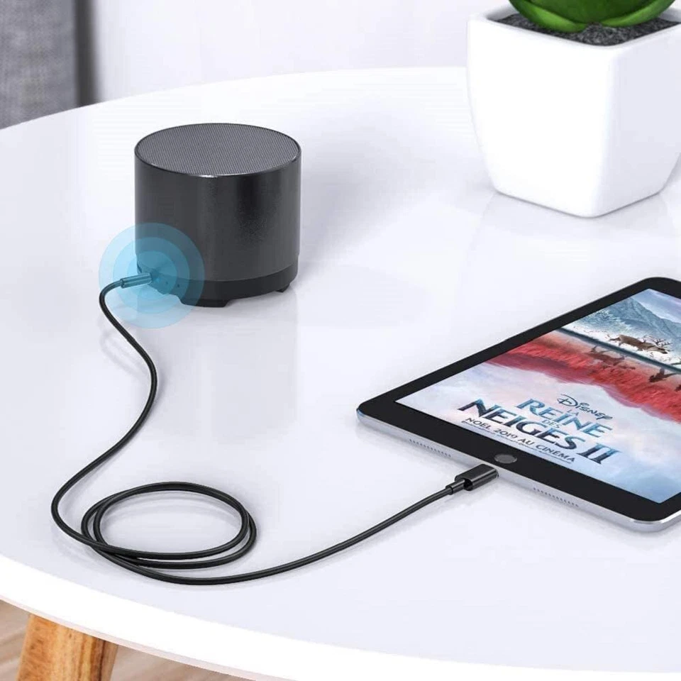 Lote de cables adaptadores de audio auxiliar para automóvil iPhone 7 8 X XR 11 12 13 Pro Max 8 pines a 3,5 mm Foto 4 de 4