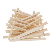 10 pièces mini trépied en bois chevalet affichage peinture support carte toile