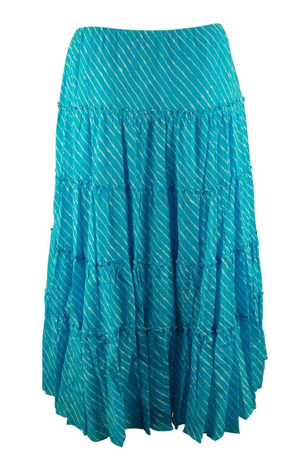 Lauren Ralph Lauren Women's Plus Size Striped Tiered Skirt | eBay