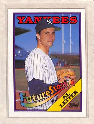 1988 Topps Future Star #18 Al Leiter RC EX