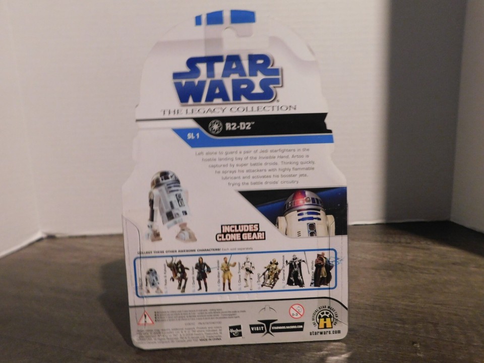 D2 Legacy Collection Star Wars The Legacy Collection R2-D2 Electronic Saga Legends SL1 ...