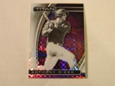 2021Panini Chronicles Titan Hyper Parallel  Card of Anthony Rizzo - Yankees