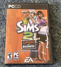The Sims 2 Open For Business PC Game Expansion Pack 2006 Complete