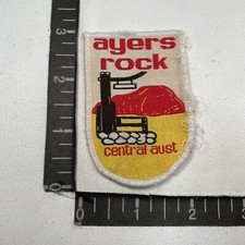 Vtg Distressed Central Australia AYERS ROCK (Uluru-Kata Tjuta National Park)13NF