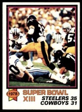 1979 Topps #168 Franco Harris SUPER BOWL XIII CHAMP Pittsburgh Steelers  Cowboys