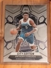 ANTHONY EDWARDS 2023-24 Panini MOSAIC Basketball CITY EDITION #273 Minnesota SG