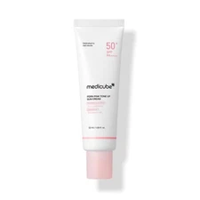 MEDICUBE PDRN Pink Tone Up Sun Cream SPF50+ PA++++ 50mL