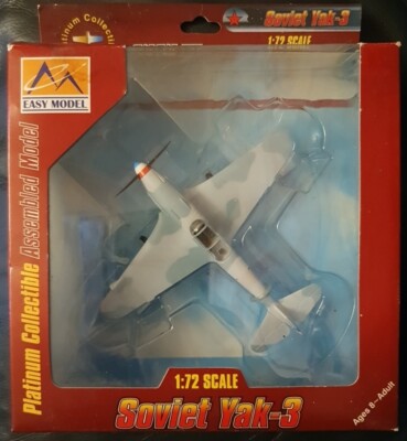 Easy Model Aviation Soviet Yak-3 1st Guards Fighter Div. 372291:72 Neues Modell 