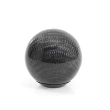 Universal Carbon Fiber Car Gear Shift Knob Head Shifter Lever Round Ball Shape Universal Carbon Fiber Car Gear Shift Knob Head Shifter Lever Round Ball Shape