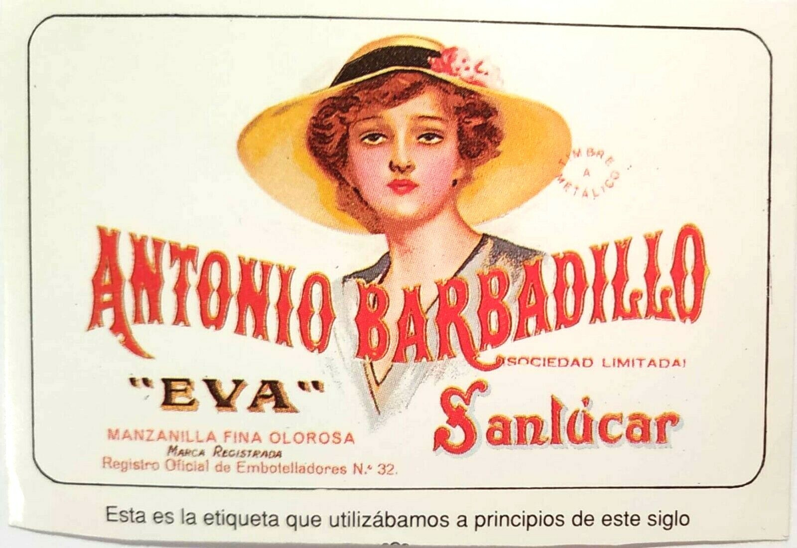 Etiquetas vinos ESPAÑA EVA Antonio Barbadillo S .L. Sanlucar wine labels