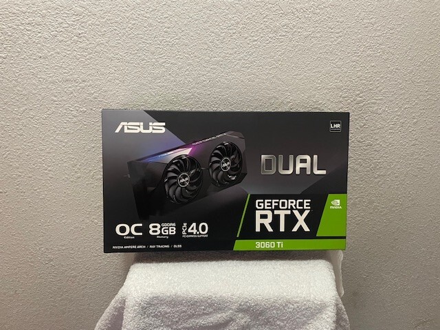 ASUS Dual GeForce RTX 3060 Ti OC 8GB Graphics Card for sale