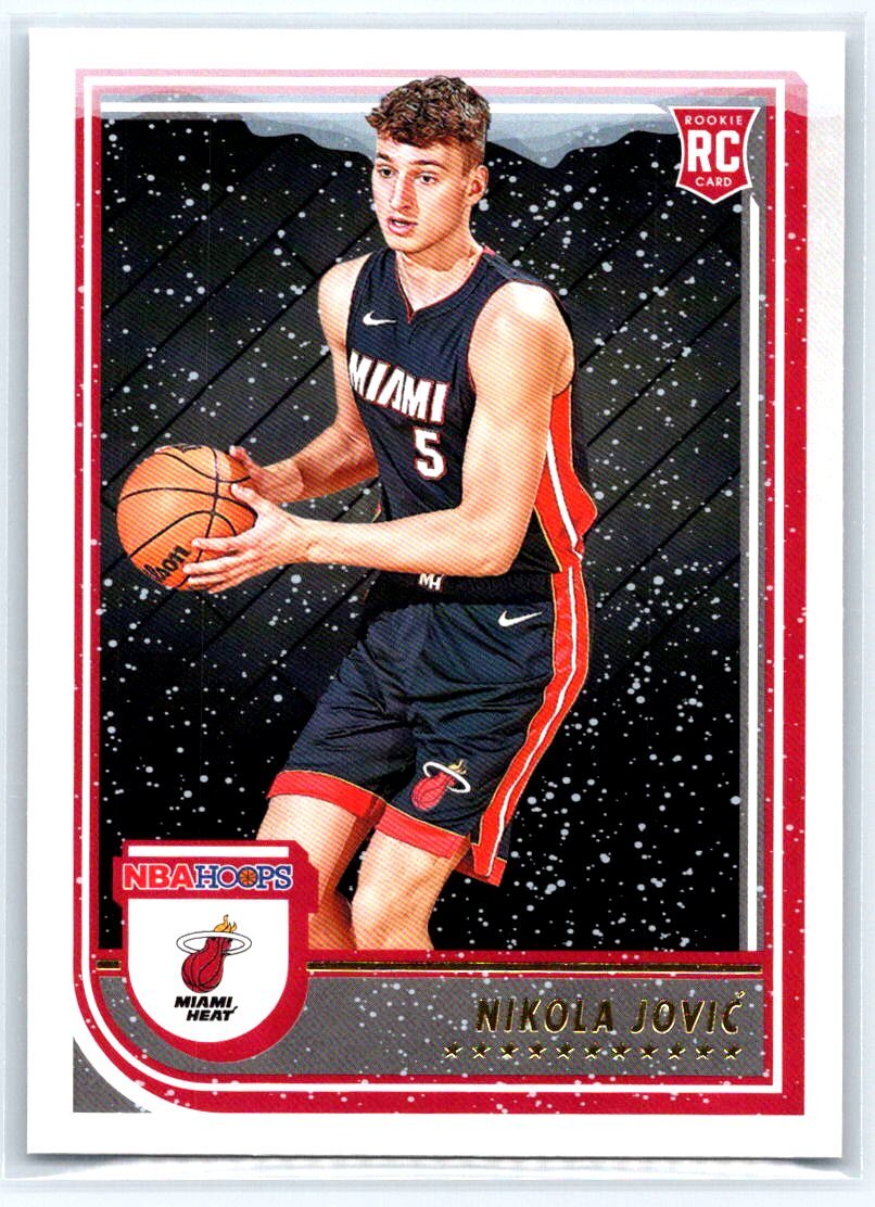 2022 Hoops Winter #256 Nikola Jovic Rookie