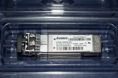 AFBR-709SMZ-NA1 AVAGO 850nm 10GB SFP Optic Module.