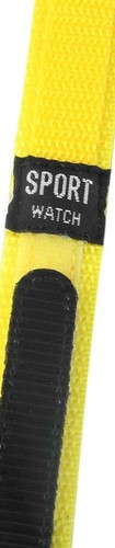 Zegarki Steinmeister NATO pasek na rzep zapięcie na rzep 14 mm żółty nylon tkanina tekstylna - Zdjęcie 4 z 6