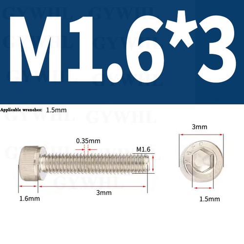 Nickel Plated Cap Screws Hexagon Socket Head Allen Key Bolts High Tensile 12.9 - Picture 13 of 254