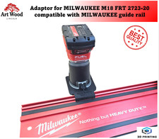 Milwauke M18 FRT 2723-20 Adaptor base router guide MILWAUKEE guide rail track