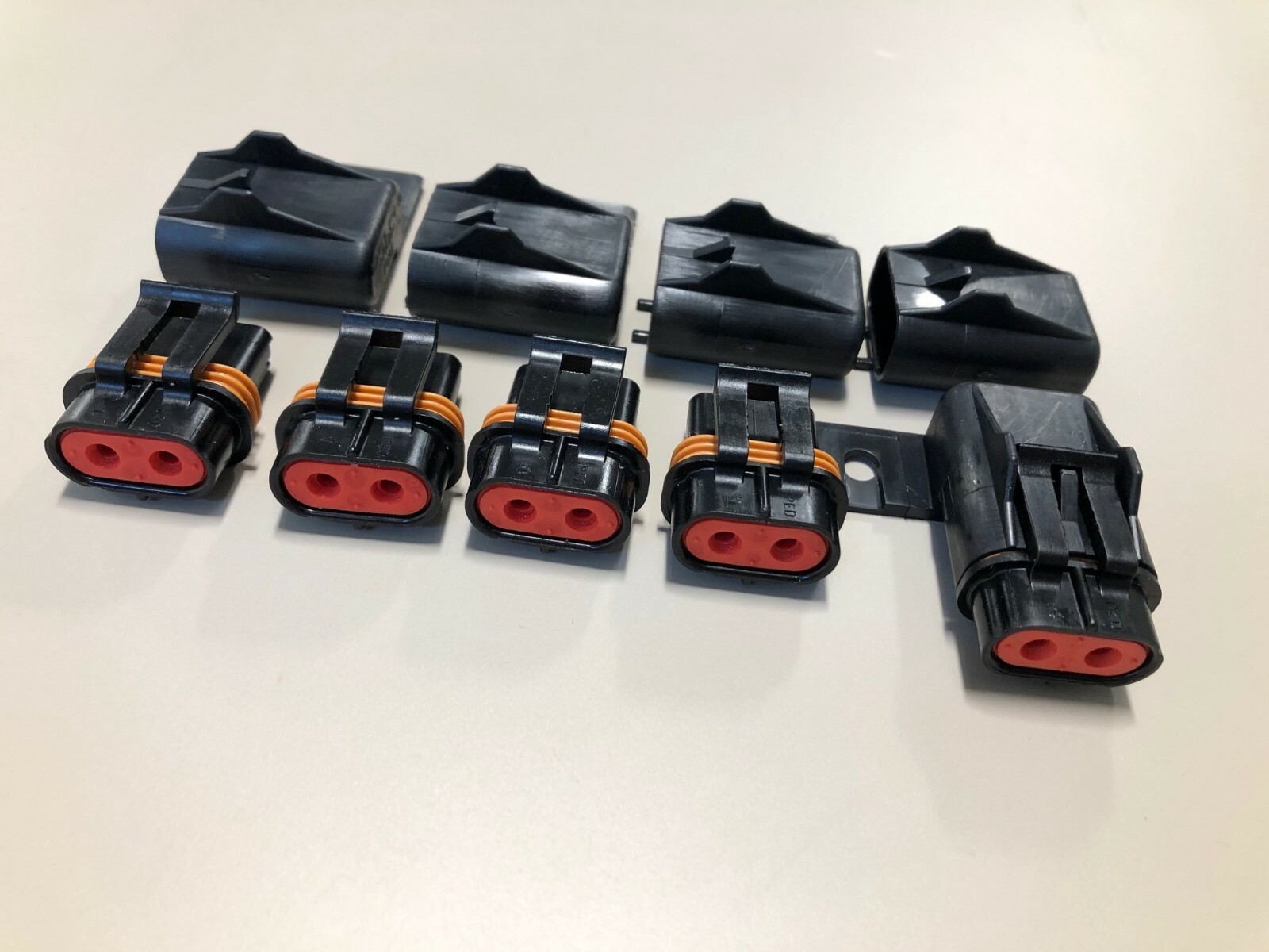 5pk LT1 LS1 Camaro Corvette TA Cooling Fan CONNECTOR+COVER MetriPack 630 Housing