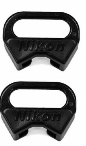 Nikon Original-Zubehör-Hersteller 1 Paar (2 Stück) Ösenschutz für D2x D3 D800 850 500 300 200 F5 F100 - Bild 1 von 1