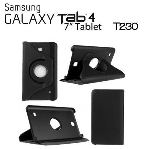 FUNDA PARA TABLET SAMSUNG GALAXY TAB 7.0" T230 T235 GIRATORIA NEGRO eBay