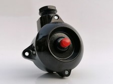 Eigenbau Schalter Bakelit Taster Klingel Lichtschalter schwarz alt Aufputz