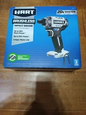 Hart 20V Brushless Impact Driver Tool Only  HPID25