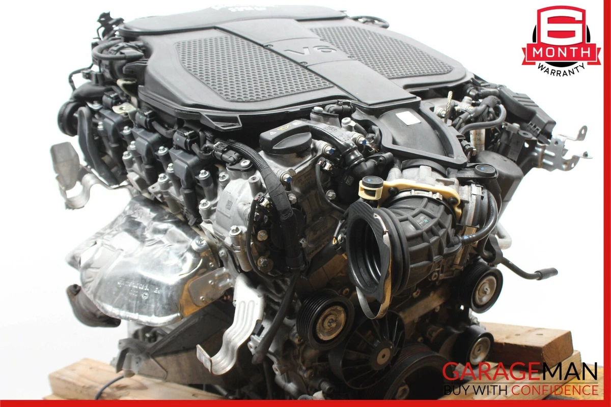12-16 Mercedes E350 GLK350 C350 M276 V6 3.5L Complete Engine Assy 