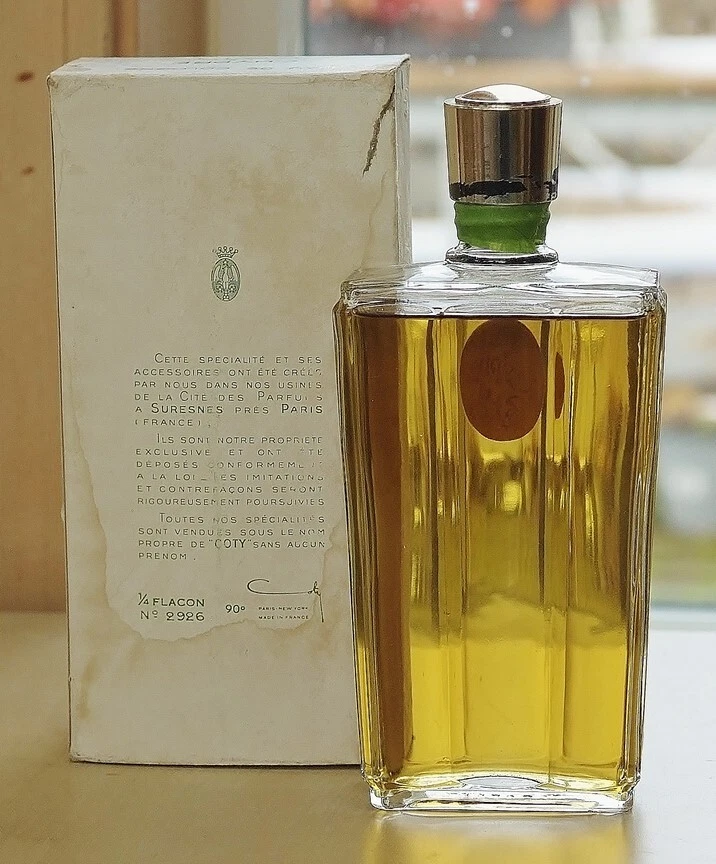Vintage CHYPRE by COTY splash EDC 250 ml 8.4 oz OLD FORMULA