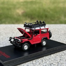 HobbyFans 1/64 Scale Toyota Land Cruiser FJ40 Red1 Diecast Car Model Toy Collect