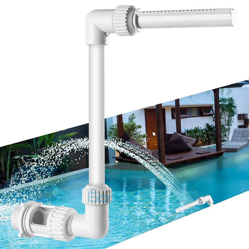 Fuente de la cascada de la piscina Balneario del rociador agua sobre/en el suelo