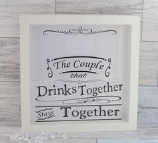 Soporte de corcho de vino, caja de sombra de corcho de vino - caja de gotas de corcho de vino - regalo para los amantes del vino