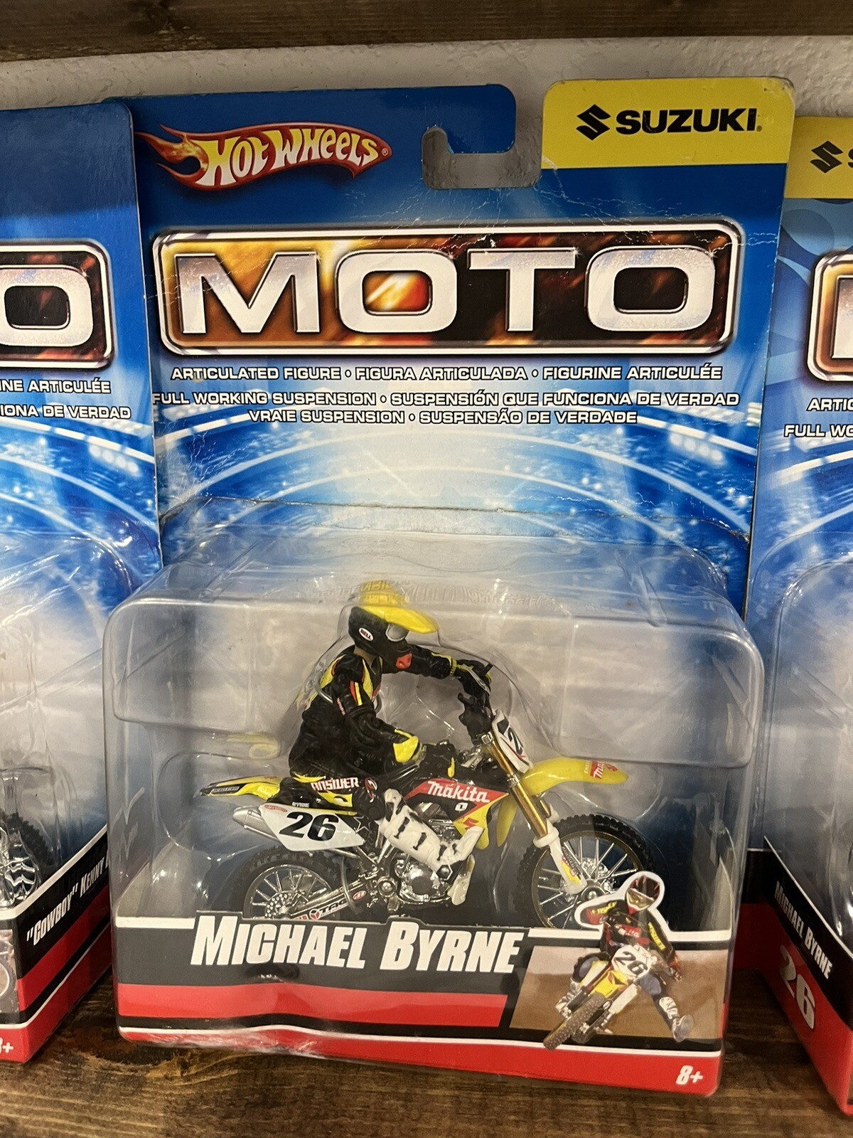Hot Wheels Racing Moto X Michael Byrne Rmz Very Rare Mxs Dirt Bike Toy