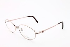 NEW  SALVATORE FERRAGAMO 1601-T TITANIUM  611  EYEGLASSES  SIZE: 55-17-135